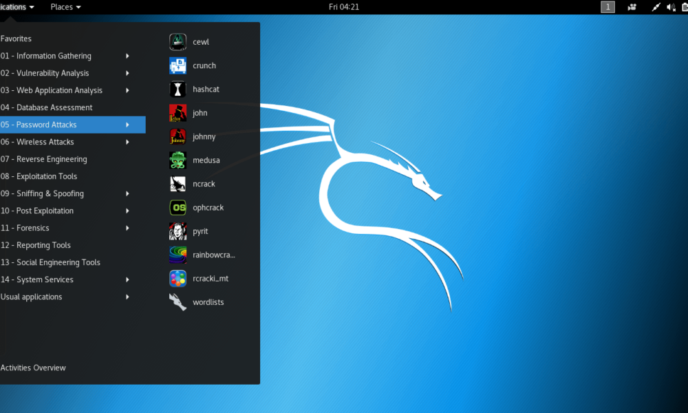 kali linux windows 10 commands