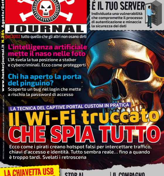 Copertina Hacker Journal 284