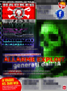 Hacker Journal 286 - Allarme exploit generati dall'IA