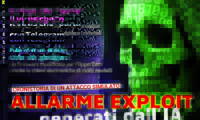Hacker Journal 286 - Allarme exploit generati dall'IA